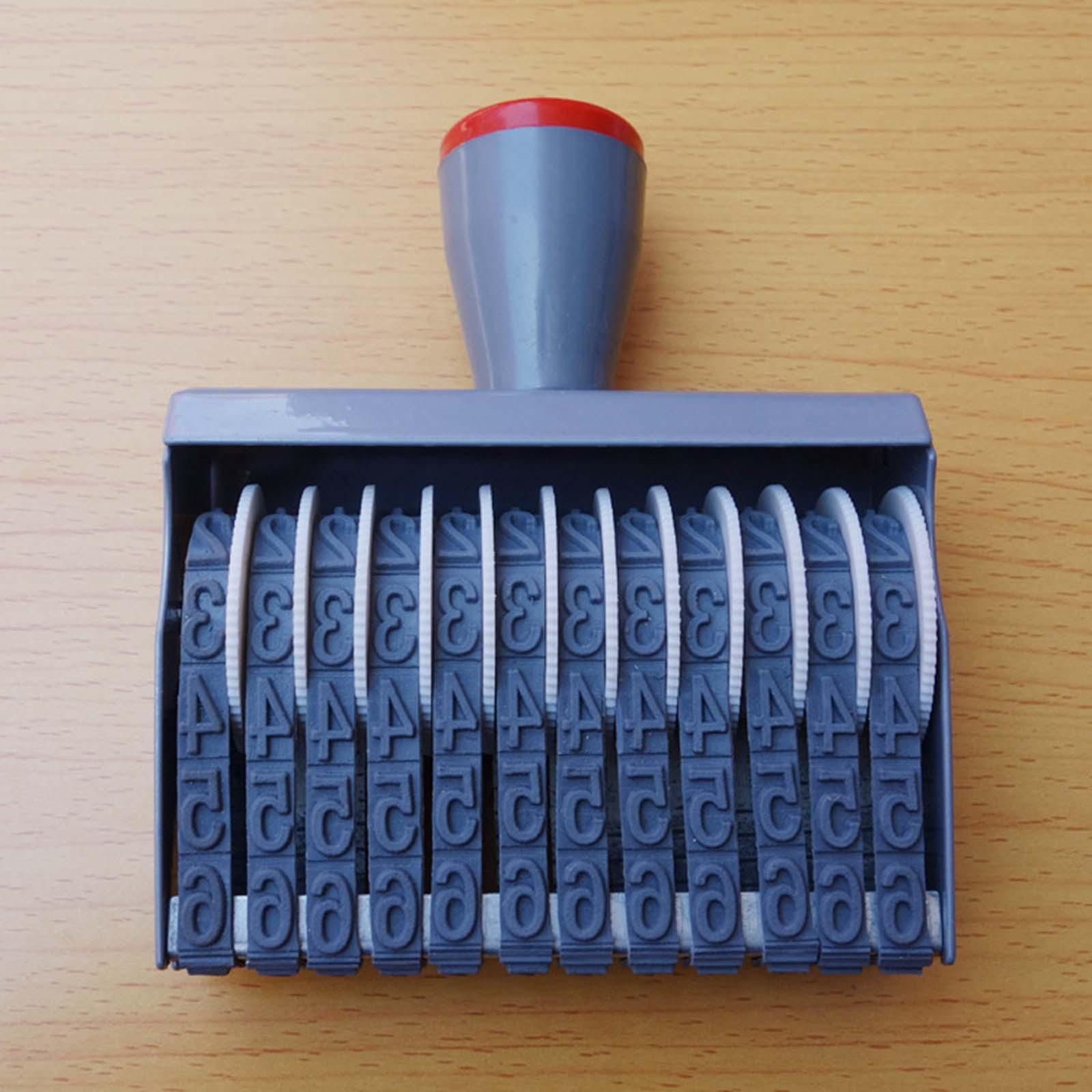 Nowoczesny 12-cyfrowy stempel  – Rubber Date Stamp recenzja i cena