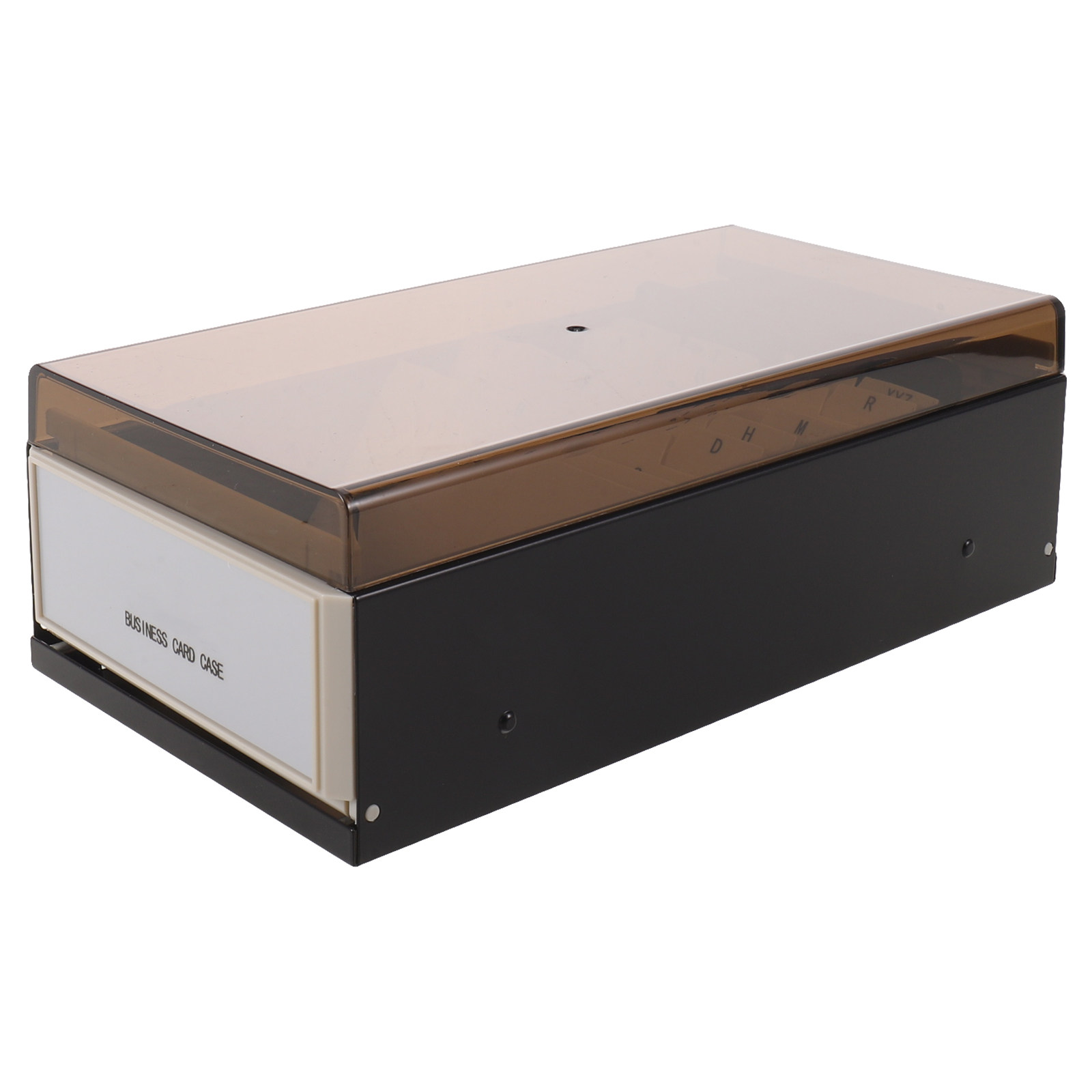 Duży, czarny pojemnik do przec – Card Index Box recenzja i cena