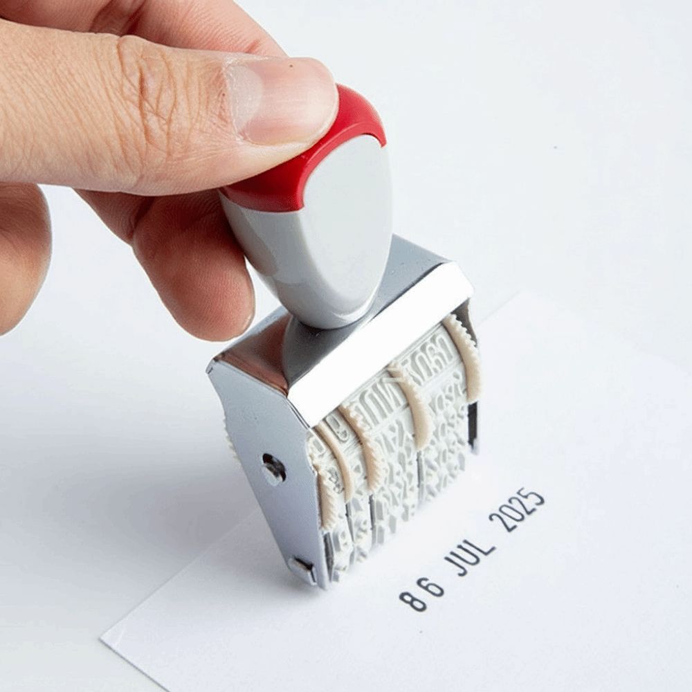 Praktyczny cyfrowy stempel dat – Rubber Date Stamp recenzja i cena
