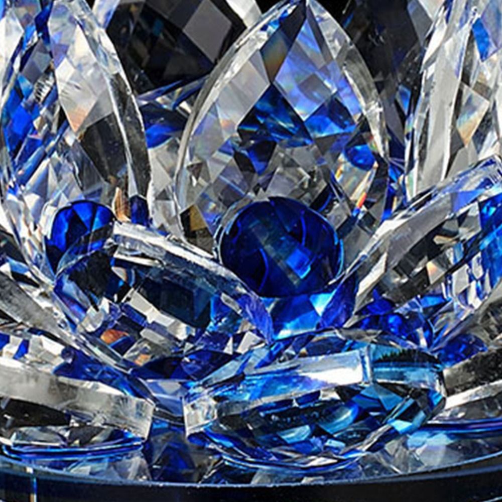 Kryształowy kwiat lotosu figur – Paper Weight Crystal recenzja i cena