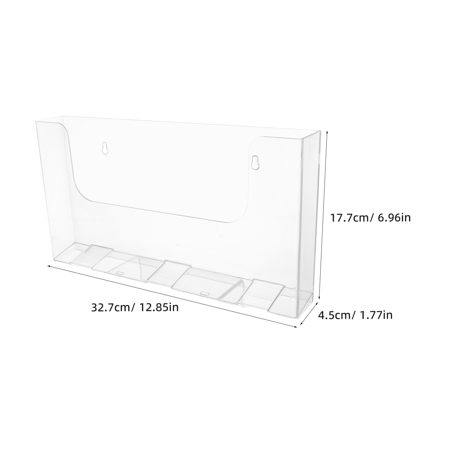 Akrylowe, przezroczyste uchwyt – Magazine Holder Rack recenzja i cena