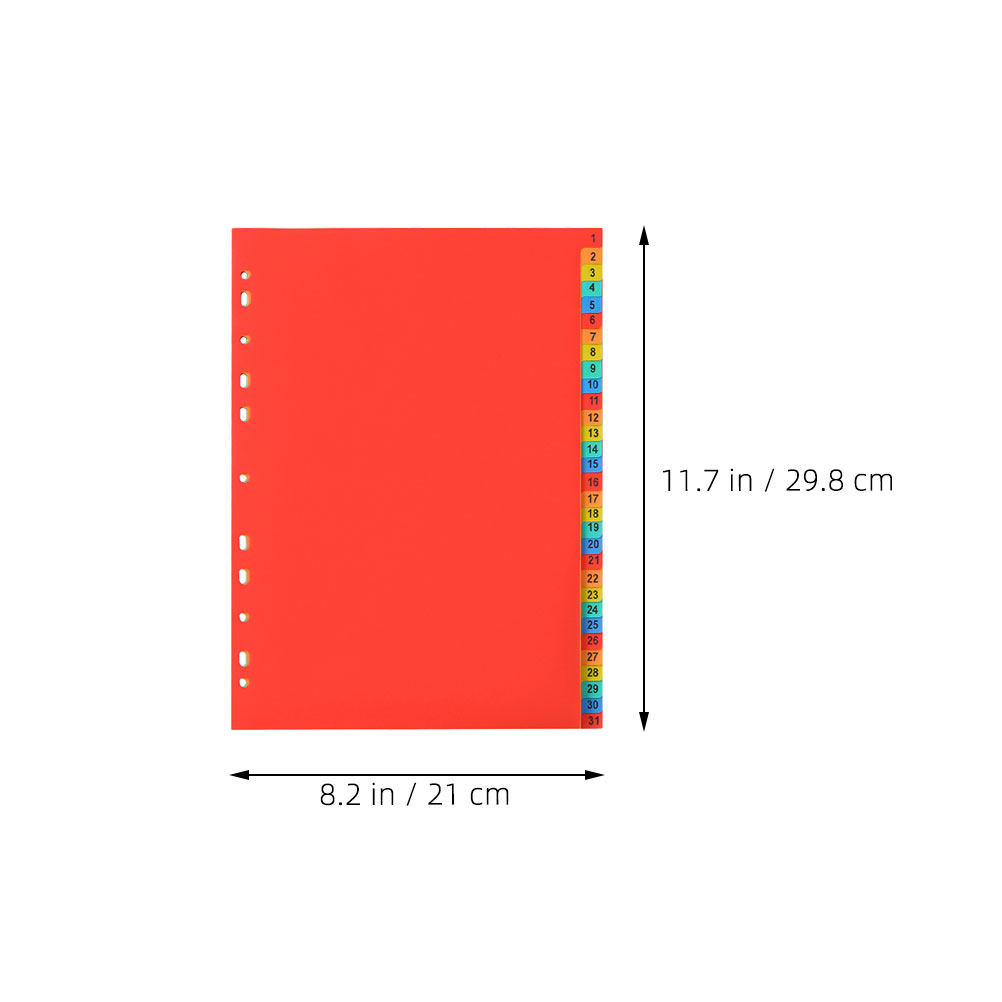 2 zestawy plastikowych segrega – Tab Divider A4 recenzja i cena